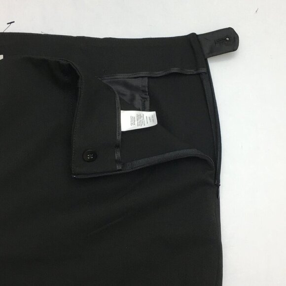 NEW Talbots Women's Black Dress Pants Side Zipper Straight Leg size 18 length 30 - Picture 5 of 10